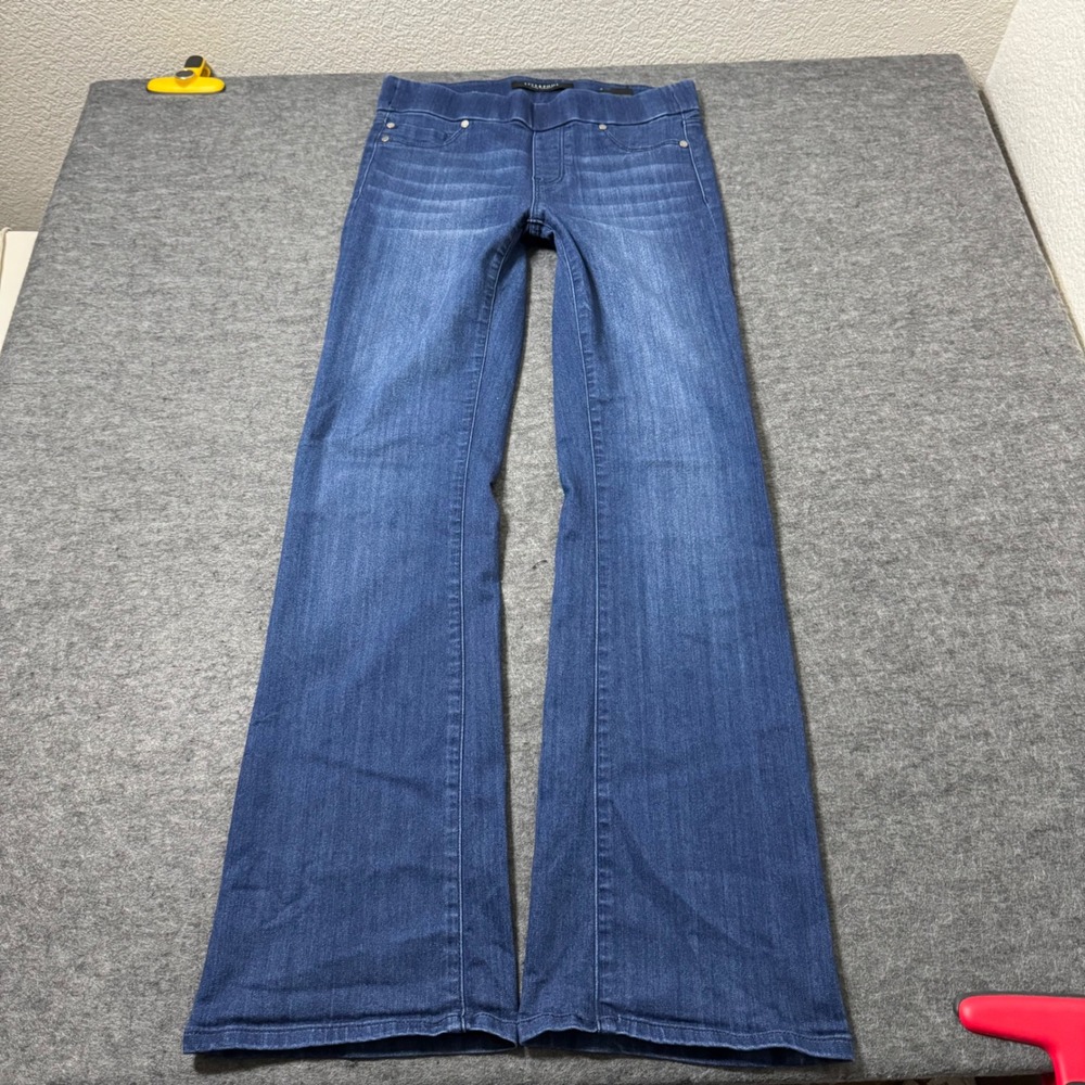 Liverpool Jeans Co Pull On Bootcut Jeans Blue Havasue Deep XM4022SF60 Size 6/28